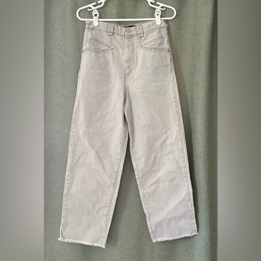 Isabel Marant 100% Cotton High Rise Jeans size 36 FR / US 4
